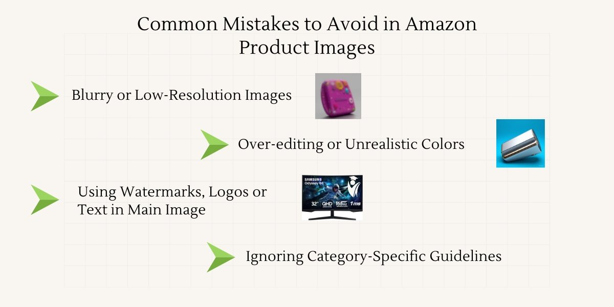 Common Mistakes to Avoid in Amazon Product Images